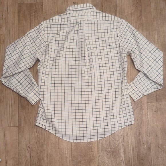 Brooks Brothers Mens Large White Long Sleeve Button Down Shirt Supima Regent - Picture 8 of 9
